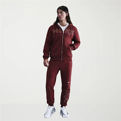 Nike Mens Cuffed Mid Rise Regular Fit Fleece Active Jogger Pant
