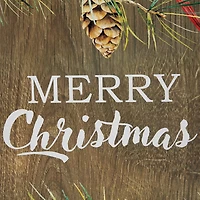 Northlight 38" Merry Christmas Wooden Christmas Yard Art