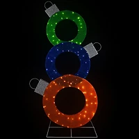 Northlight 31.5" Prelit Ornaments Christmas Yard Art