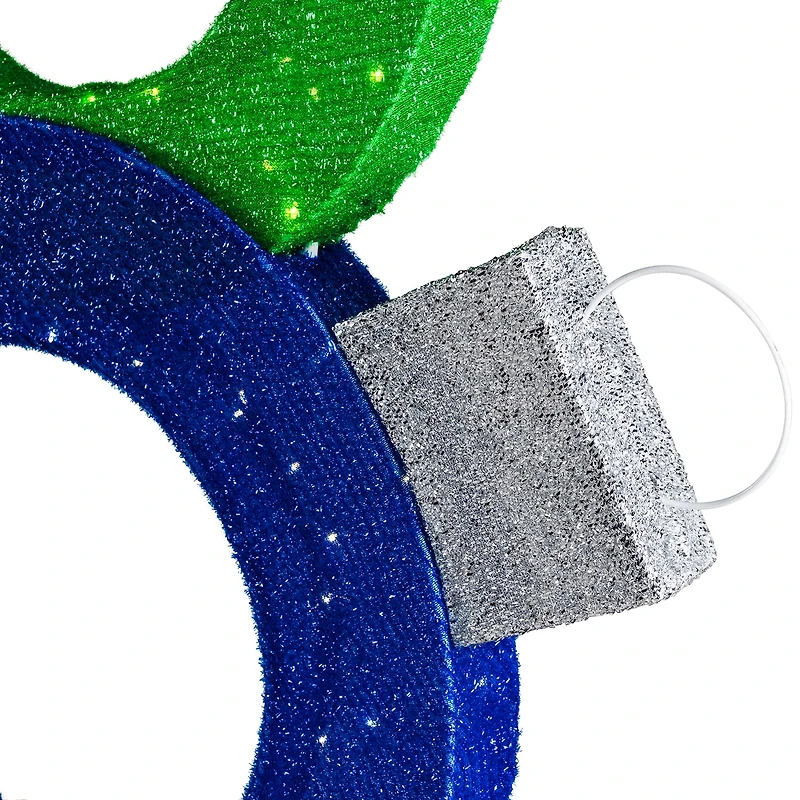 Northlight 31.5" Prelit Ornaments Christmas Yard Art