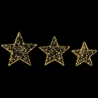 Northlight 14" Led Stars Christmas Yard Art