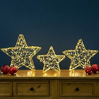 Northlight 14" Led Stars Christmas Yard Art