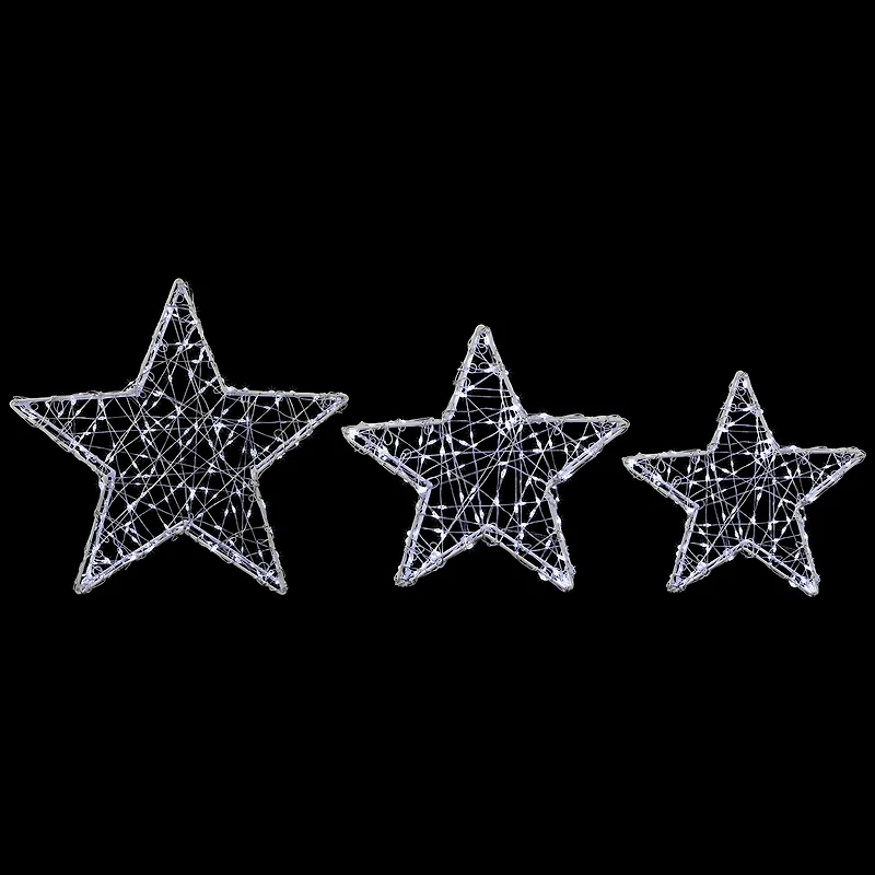 Northlight 13.75" Led Stars Christmas Yard Art