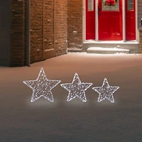 Northlight 13.75" Led Stars Christmas Yard Art