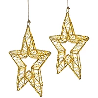 Northlight 18" Led Stars Christmas Yard Art