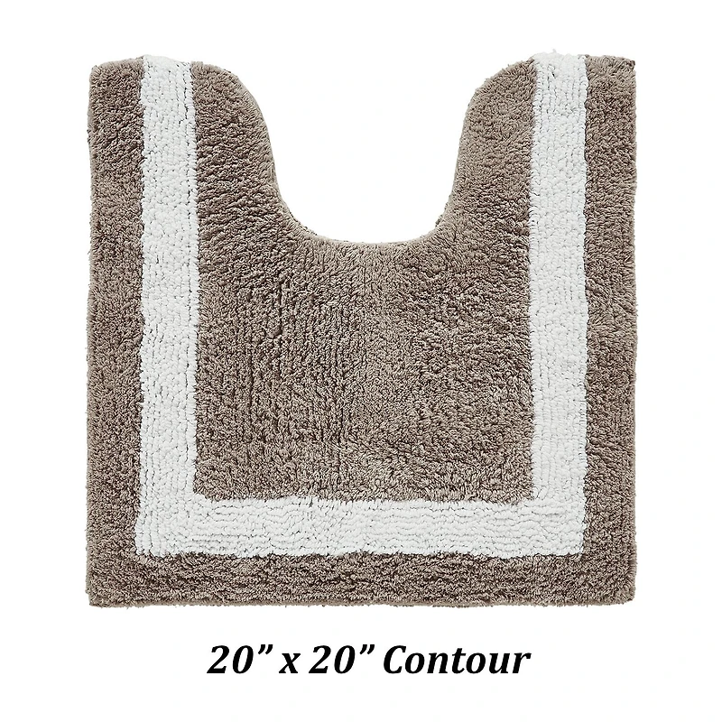 Better Trends Hotel Bath Contour Rug
