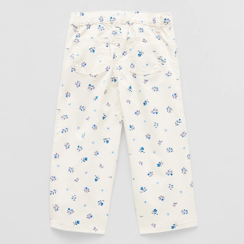 Okie Dokie Toddler & Little Girls Wide Leg Jean