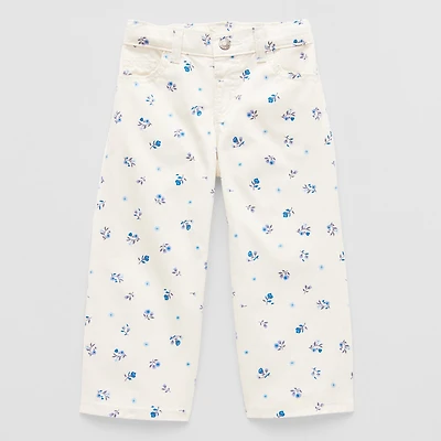 Okie Dokie Toddler & Little Girls Wide Leg Jean