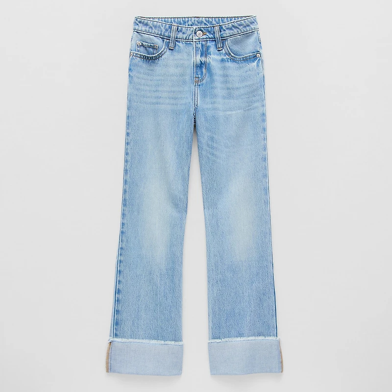 Thereabouts Little & Big Kid Girls Wide Leg Jean