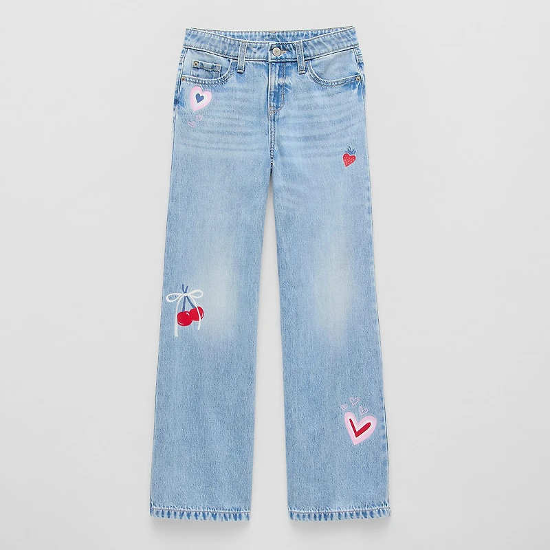 Thereabouts Little & Big Kid Girls Baggy Fit Jean