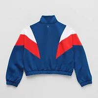 Xersion USA Little & Big Kid Girls Lightweight Track Jacket