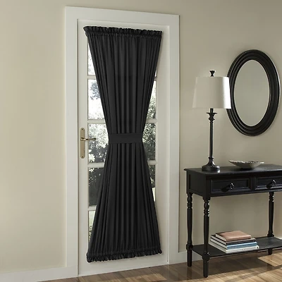 Sun Zero Emory Light-Filtering Rod Pocket Single Door Panel Curtain
