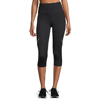 Xersion Run Womens Quick Dry Ankle High Rise Regular Fit Workout Capris