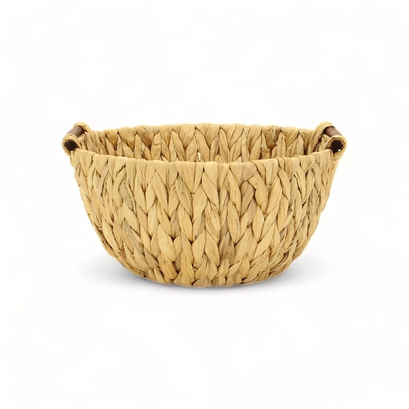 Woven Water Hyacinth Basket