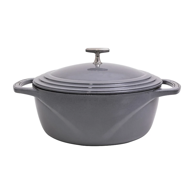 Lodge USA Enameled Cast Iron Dutch Oven