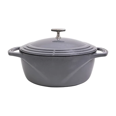 Lodge USA Enameled Cast Iron Dutch Oven