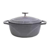 Lodge USA Enameled Cast Iron Dutch Oven