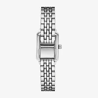 Geneva Womens Crystal Accent Silver Tone Bracelet Watch Fmdjm308