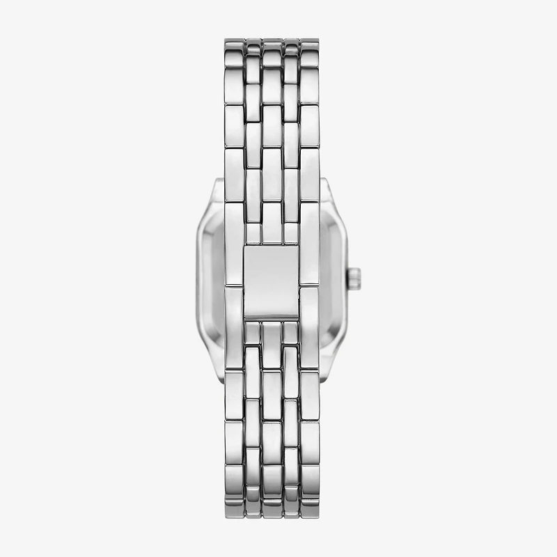 Geneva Womens Silver Tone Bracelet Watch Fmdjm309