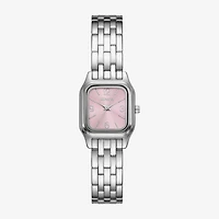 Geneva Womens Silver Tone Bracelet Watch Fmdjm309