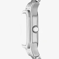 Geneva Womens Silver Tone Bracelet Watch Fmdjm309