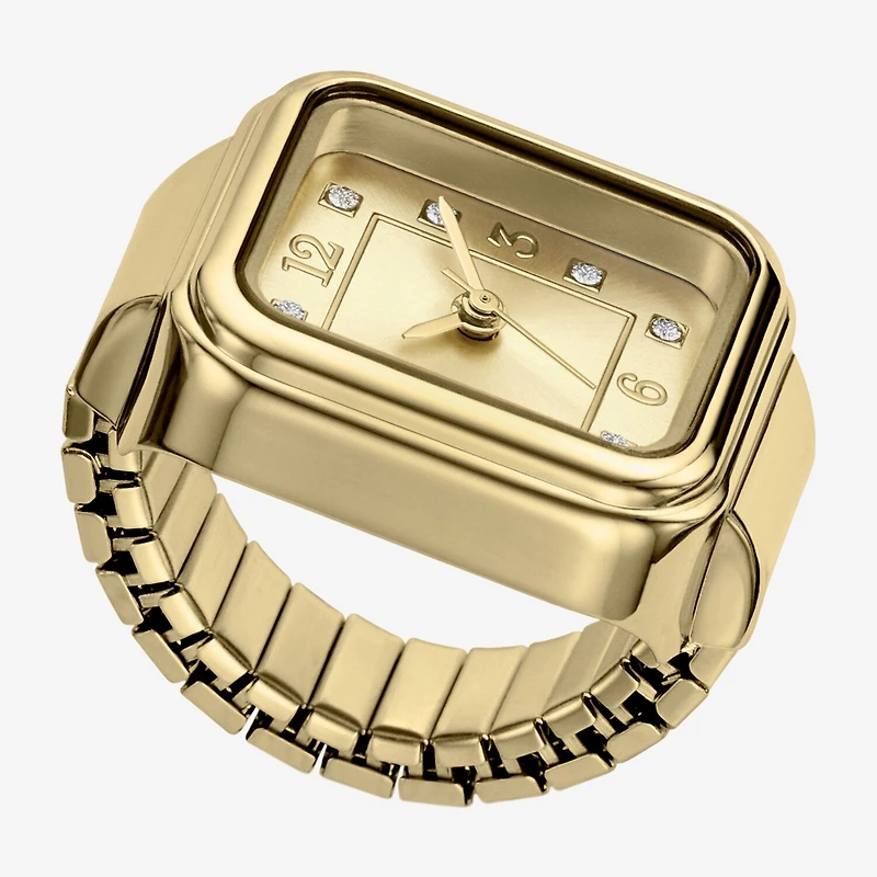 Womens Gold Tone Stainless Steel Expansion Watch Fmdjo329