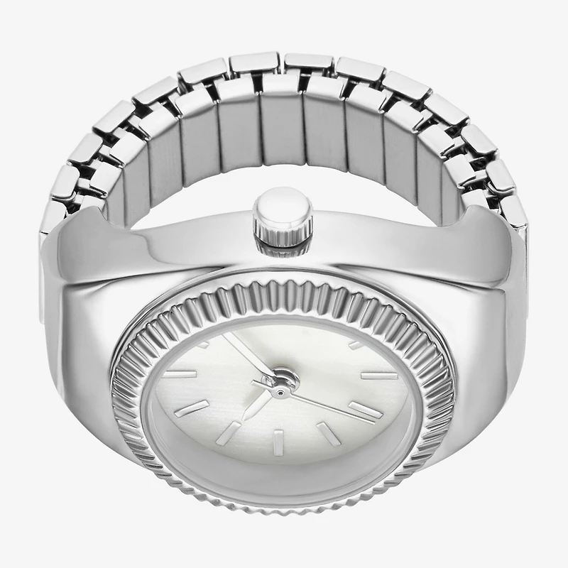 Womens Silver Tone Stainless Steel Expansion Watch Fmdjo330