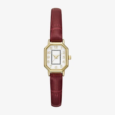 Womens Red Strap Watch Fmdjo332