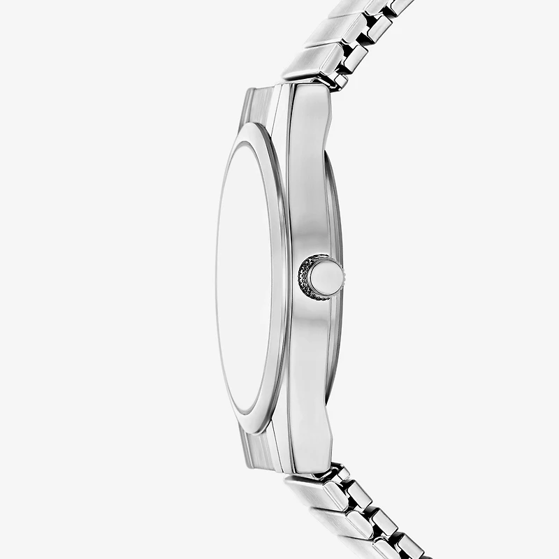 Mens Silver Tone Stainless Steel Expansion Watch Fmdjo333