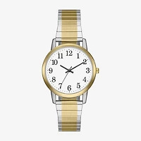 Mens Two Tone Stainless Steel Expansion Watch Fmdjo334