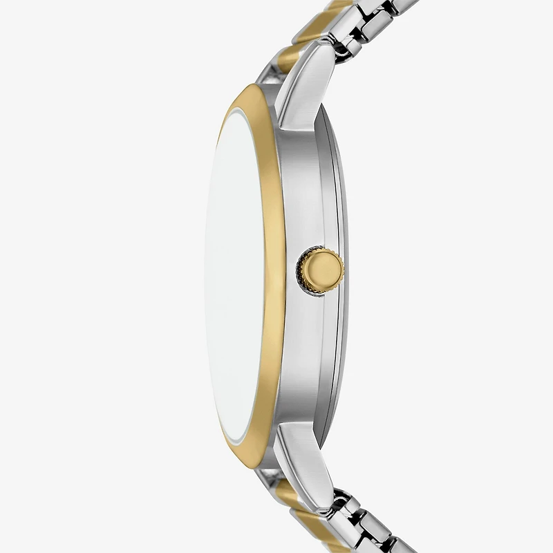 Mens Two Tone Stainless Steel Expansion Watch Fmdjo334
