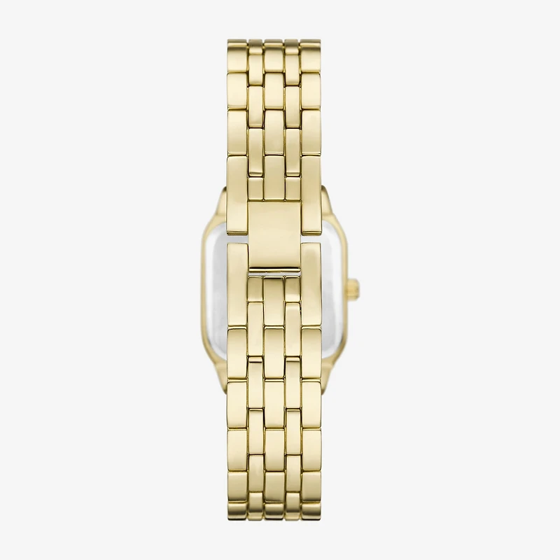 Womens Crystal Accent Gold Tone 6-pc. Watch Boxed Set Fmdjset361