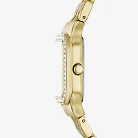 Womens Crystal Accent Gold Tone 6-pc. Watch Boxed Set Fmdjset361