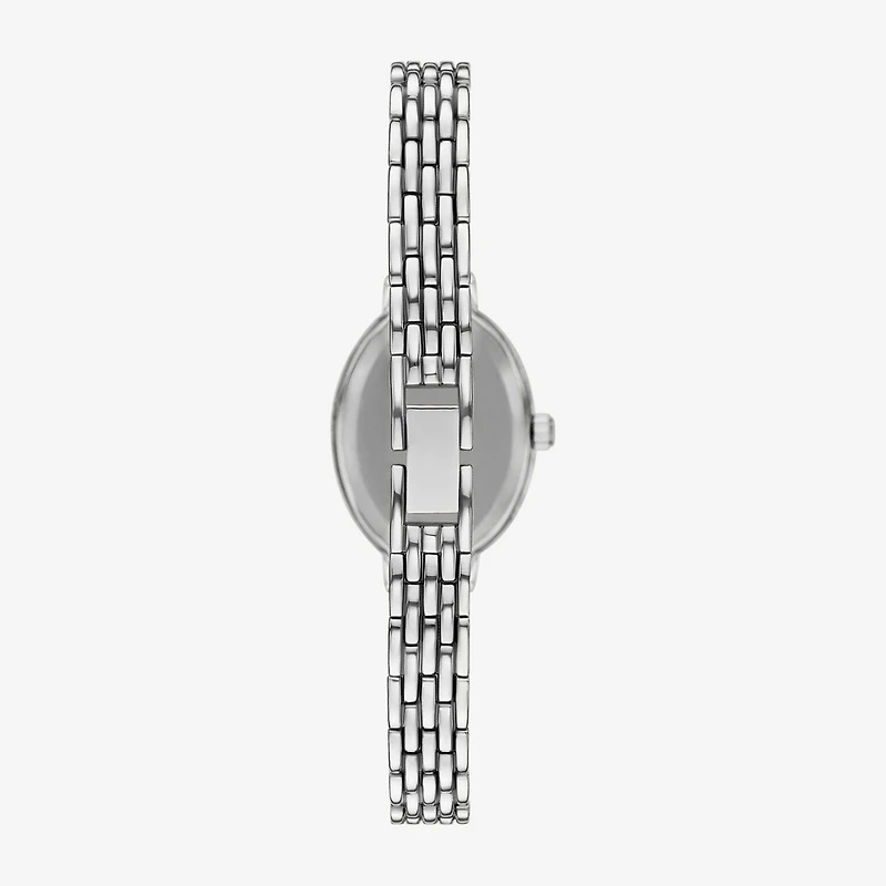 Womens Crystal Accent Silver Tone 4-pc. Watch Boxed Set Fmdjset364