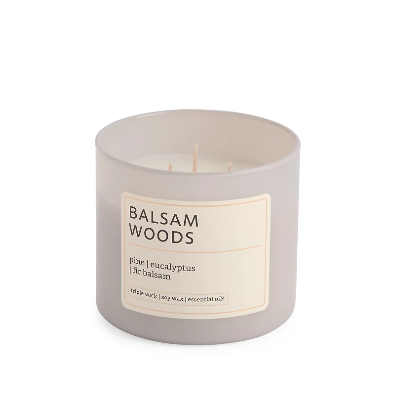 Distant Lands Balsam Woods 3-Wick Scented Jar Candle