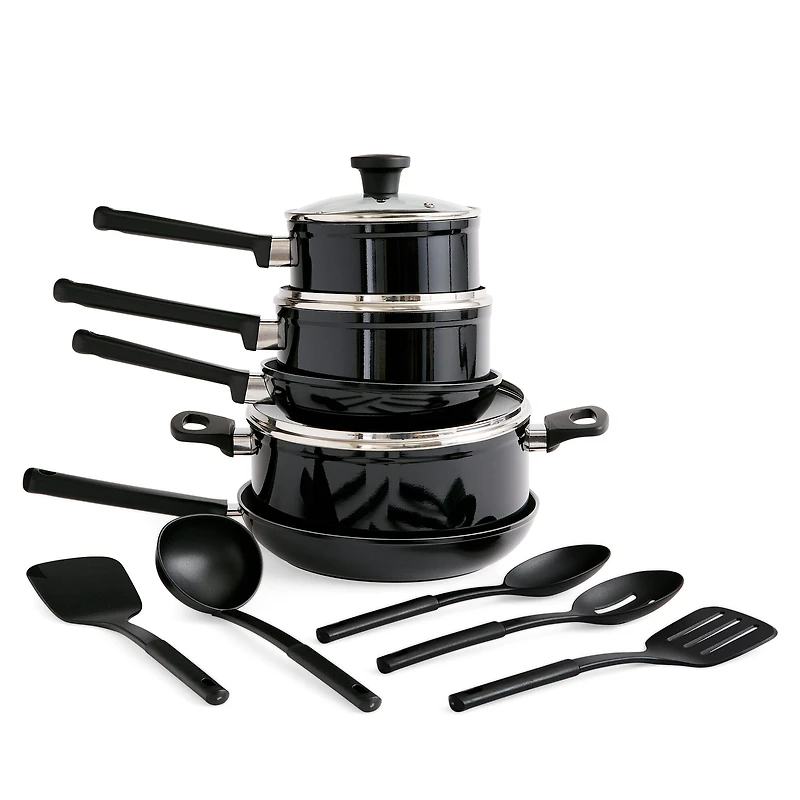 Cooks Ceramic 13-pc. Cookware Set