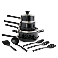 Cooks Ceramic 13-pc. Cookware Set