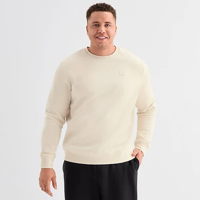 PUMA Mens Crew Neck Long Sleeve Big and Tall Sweatshirt