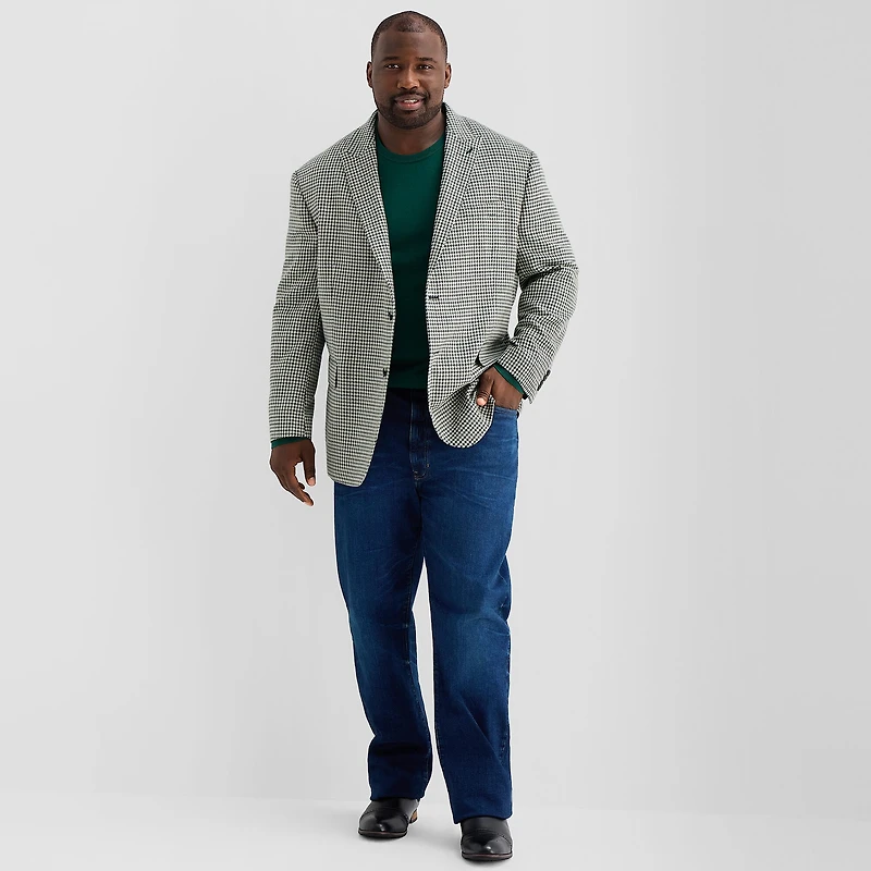 Stafford Mens Big and Tall Classic Fit Sport Coat