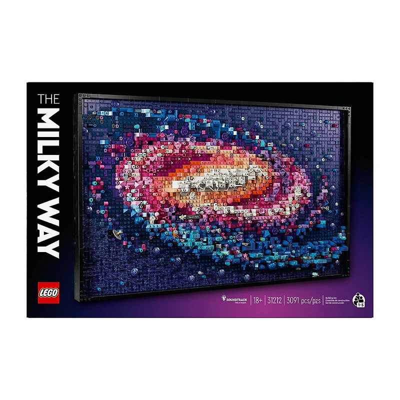 LEGO® Art Milky Way Galaxy 31212 Building Blocks 3091-pc.