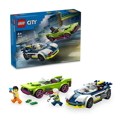 LEGO® City Police Car Chase Building Blocks 213-pc.