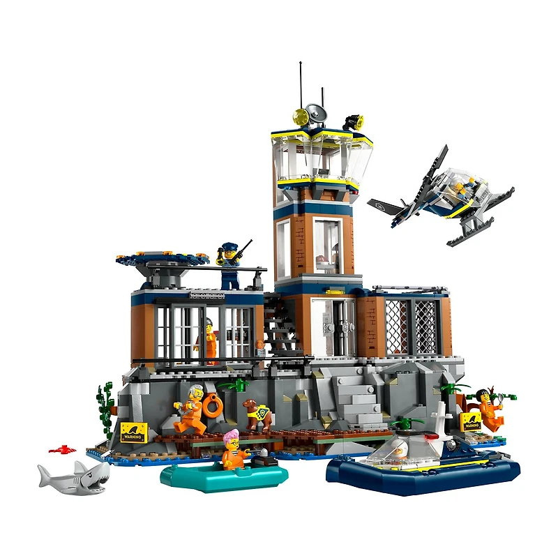 LEGO® City Prison Island Building Blocks 980-pc.
