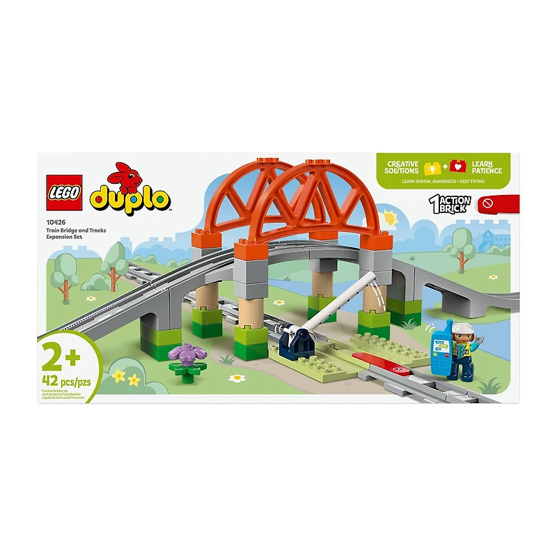 LEGO® DUPLO® Train Bridge 10426 Building Blocks 42-pc.
