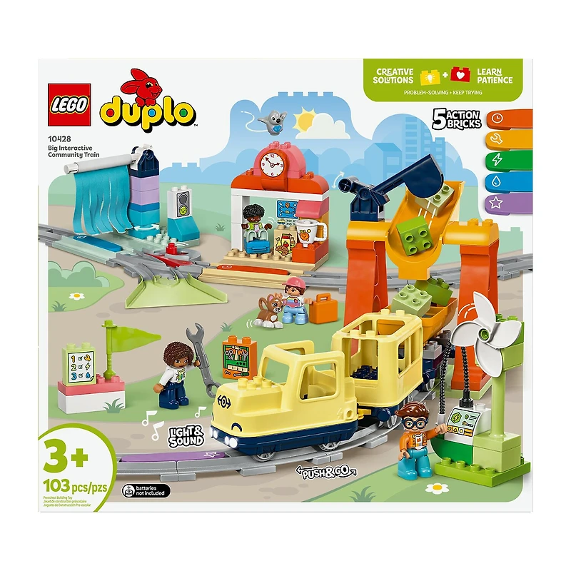 LEGO® DUPLO® Community Train 10428 Building Blocks 103-pc.
