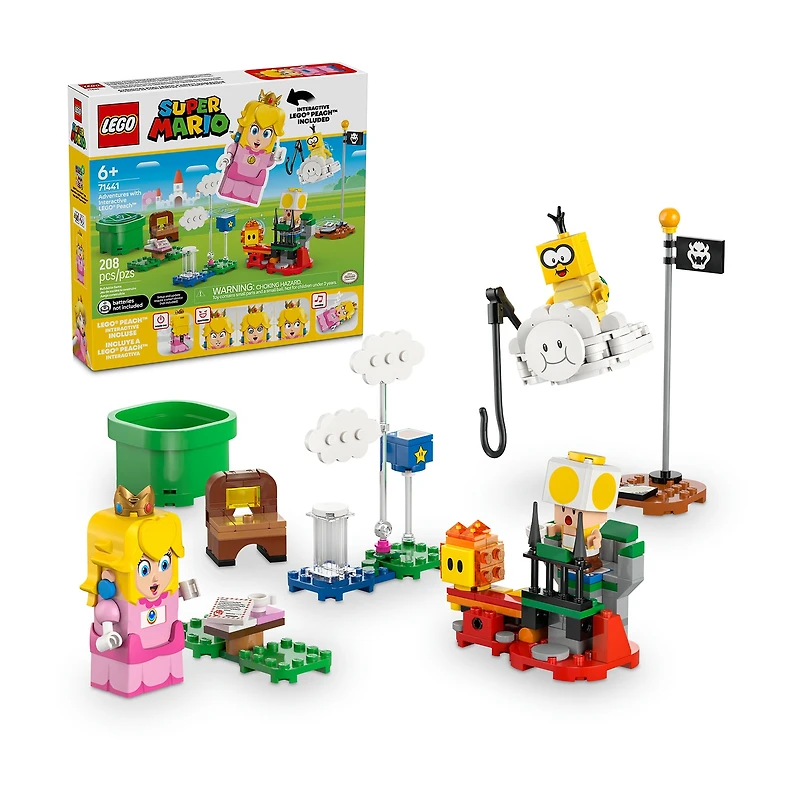 LEGO® Super Mario™ Peach Building Blocks 208-pc.