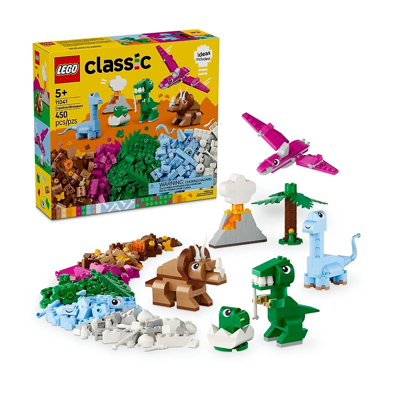 LEGO® Classic Dinosaurs Building Blocks 450-pc.