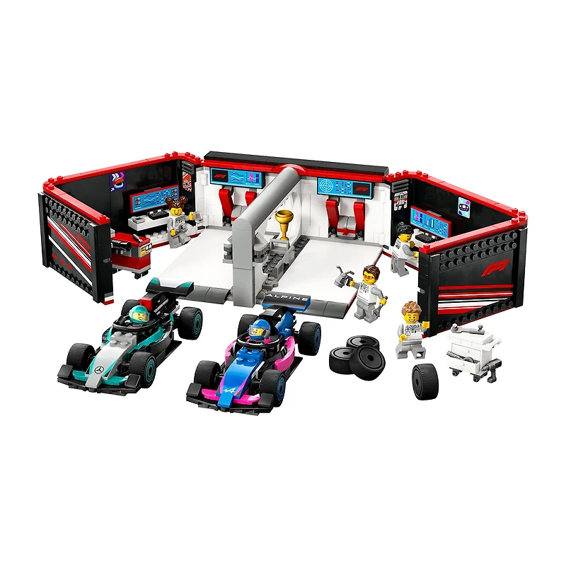 LEGO® City F1 Garage Building Blocks 678-pc.