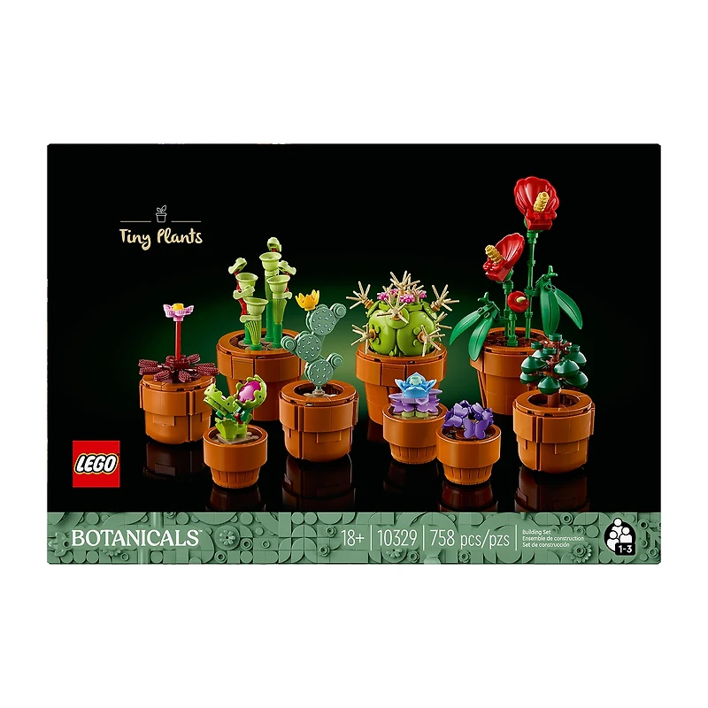 LEGO® Botanicals Tiny Plants Building Blocks 758-pc.