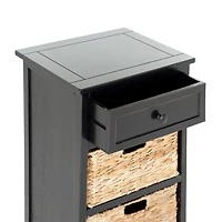 Carie 3-Drawer Storage End Table