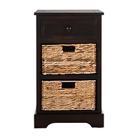 Carie 3-Drawer Storage End Table